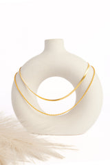 Golden Duo Layered Necklace