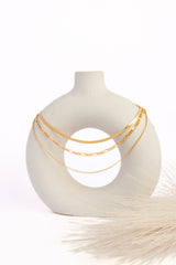 Glamour Cascade Layered Necklace