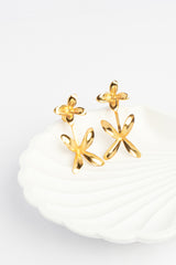 2 way Petal Play Ear Jacket Earrings