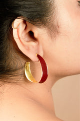 Pop Twist Hoop Earrings