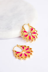 Mediterranean Hoop Earrings