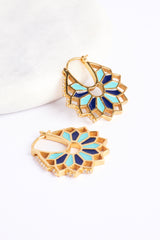 Mediterranean Hoop Earrings