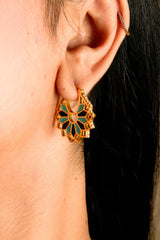 Mediterranean Hoop Earrings