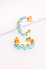 Bubble Hoop Earrings