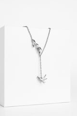 Swallow Swoop Lariat Necklace