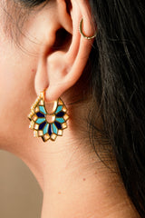 Mediterranean Hoop Earrings