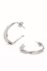 Naked Ambitions Hoop Earrings