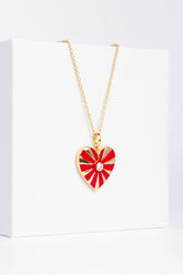Candy Heart Pendant Necklace