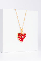 Candy Heart Pendant Necklace