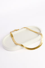 Liquid Gold Choker Necklace