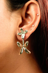 2 way Petal Play Ear Jacket Earrings