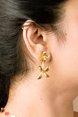 2 way Petal Play Ear Jacket Earrings