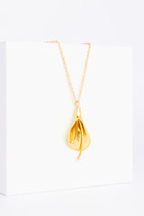 Calla Lily Pendant Necklace