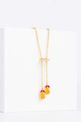 Lush Drops Lariat Necklace