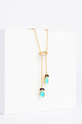 Lush Drops Lariat Necklace