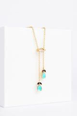 Lush Drops Lariat Necklace