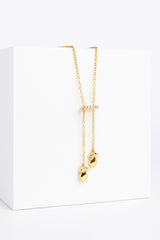 Lush Drops Lariat Necklace