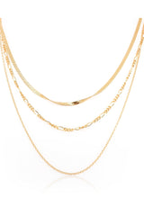 Glamour Cascade Layered Necklace