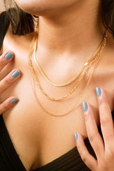 Glamour Cascade Layered Necklace