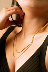 Golden Duo Layered Necklace