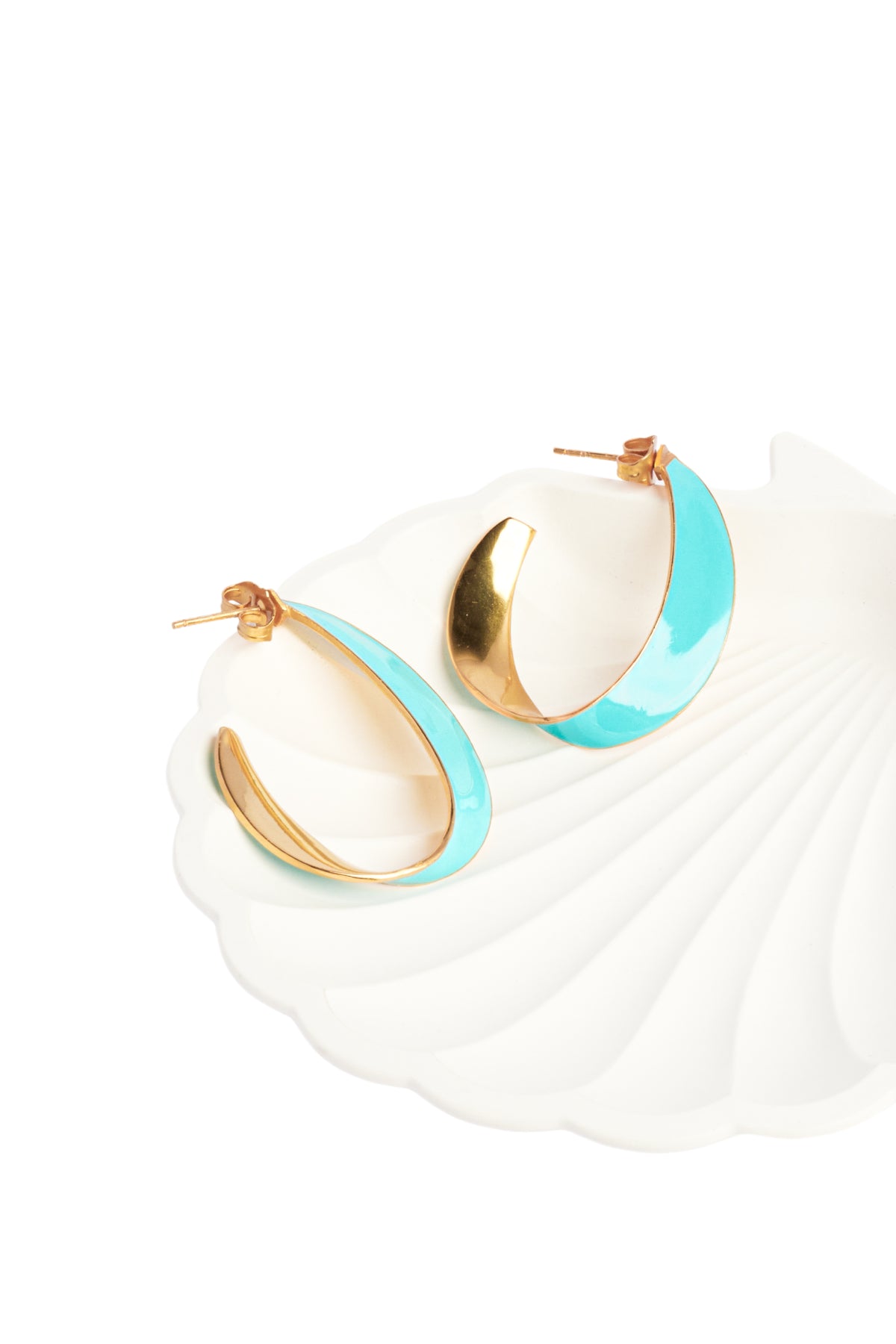Pop Twist Hoop Earrings