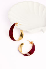 Pop Twist Hoop Earrings