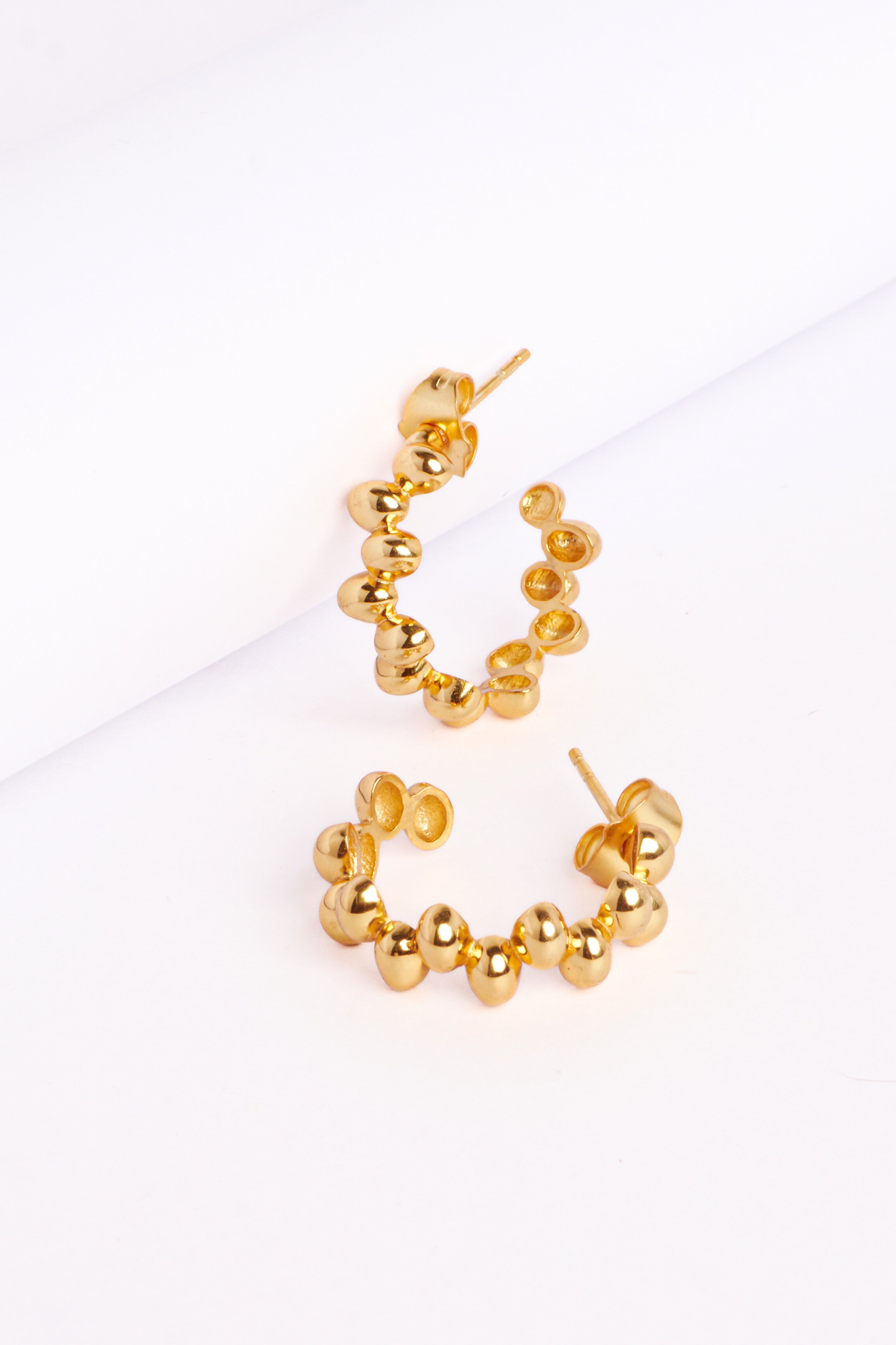 Bubble Hoop Earrings