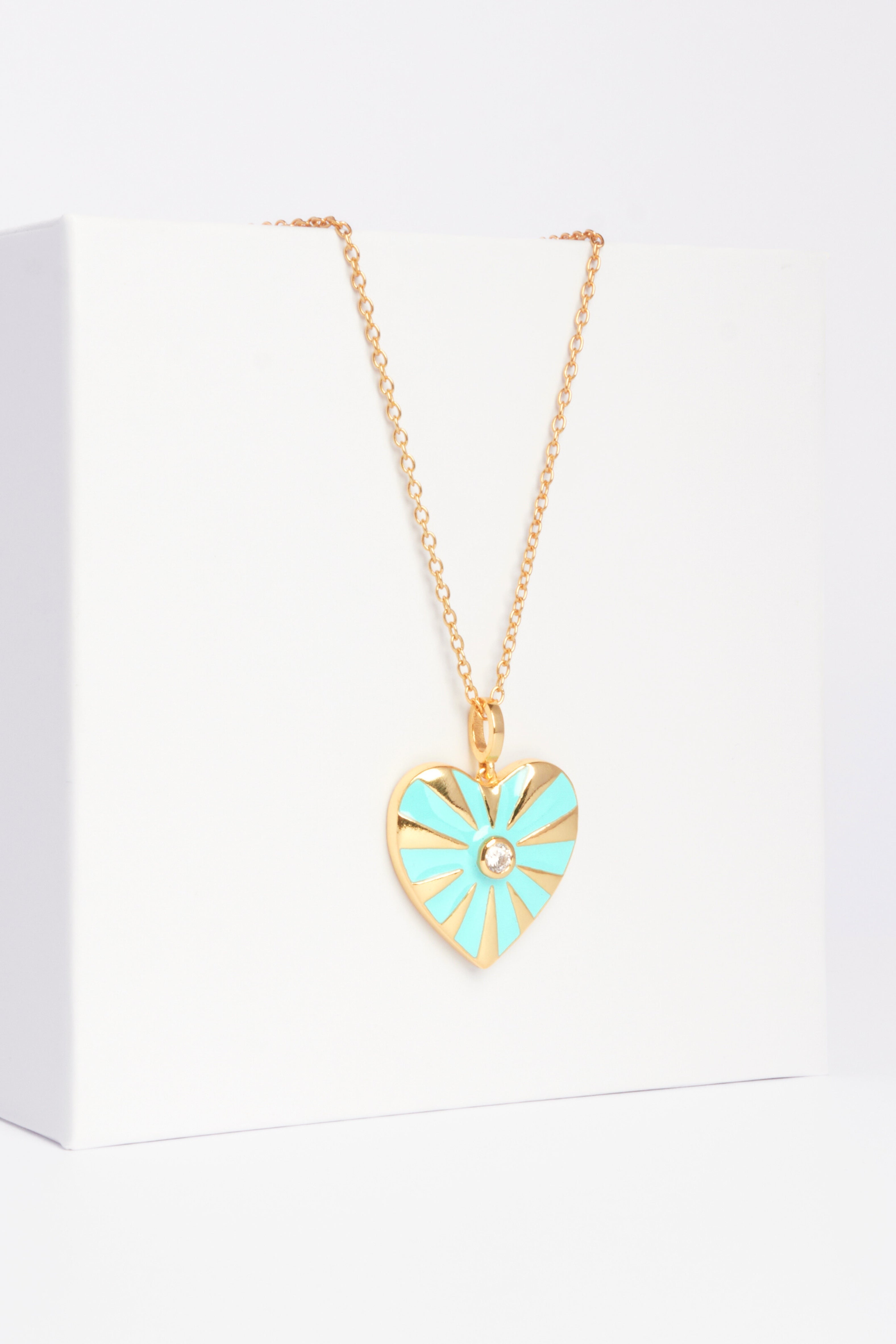 Candy Heart Pendant Necklace