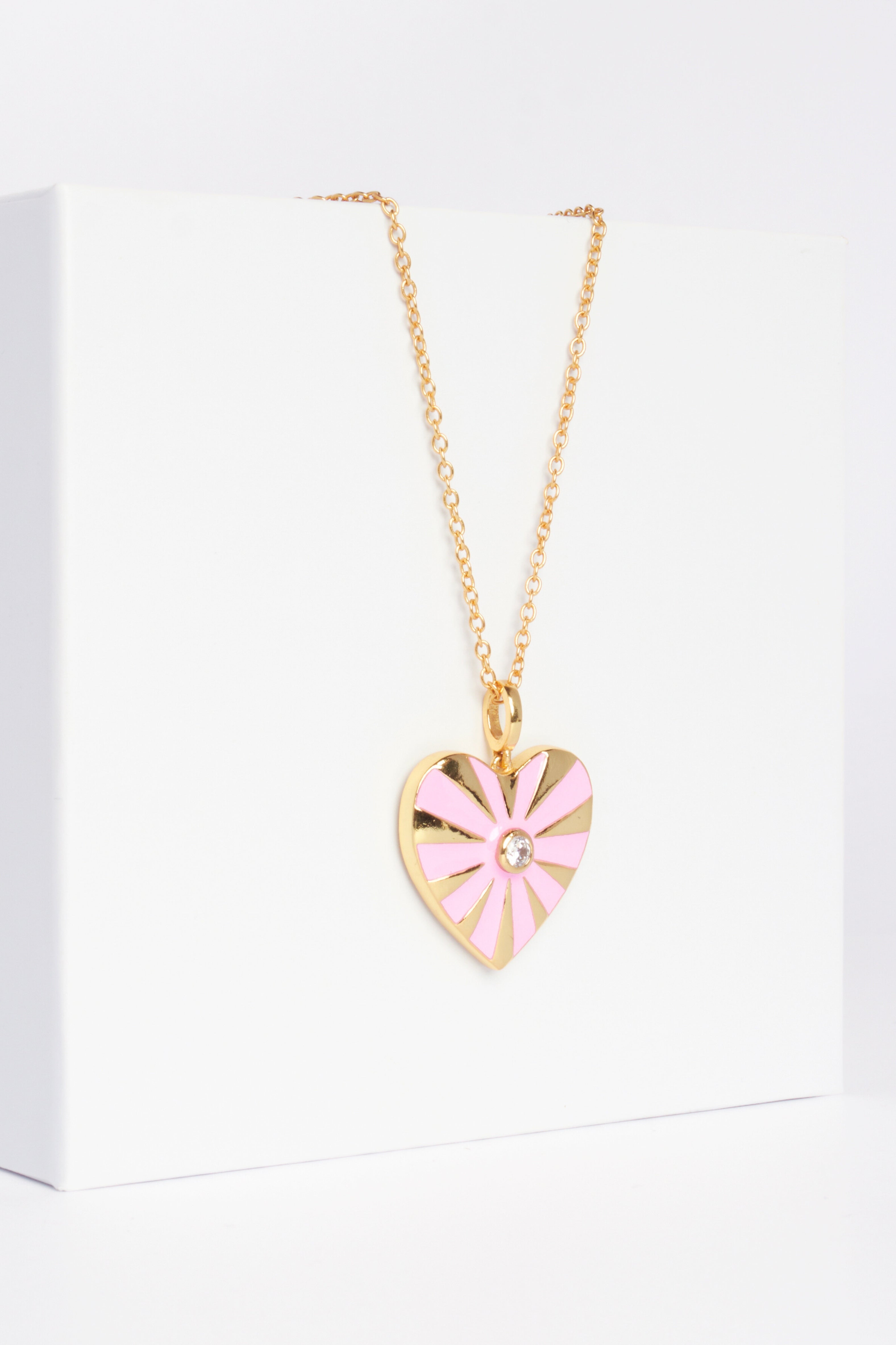 Candy Heart Pendant Necklace