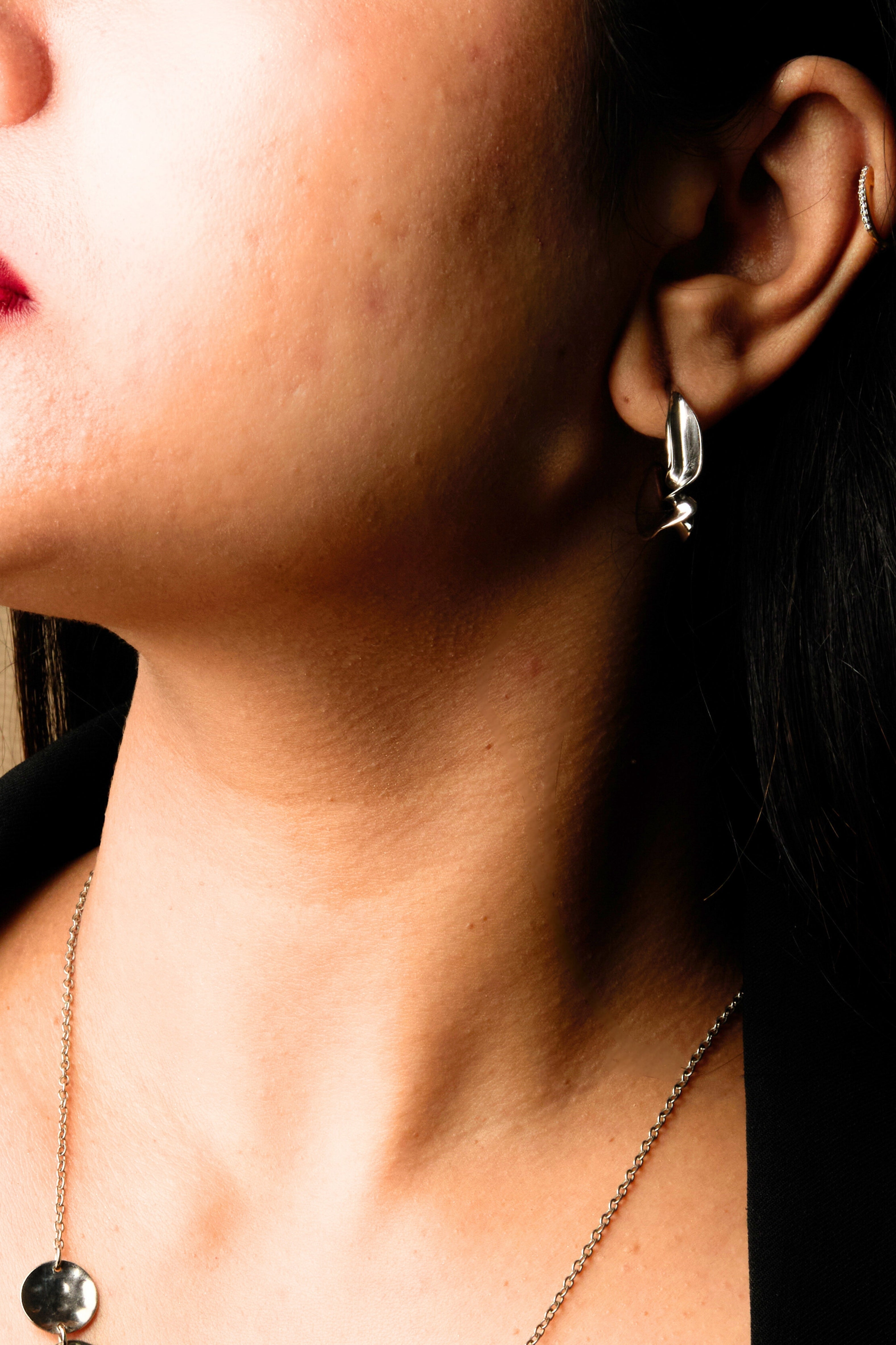 Molten Twirl Earrings