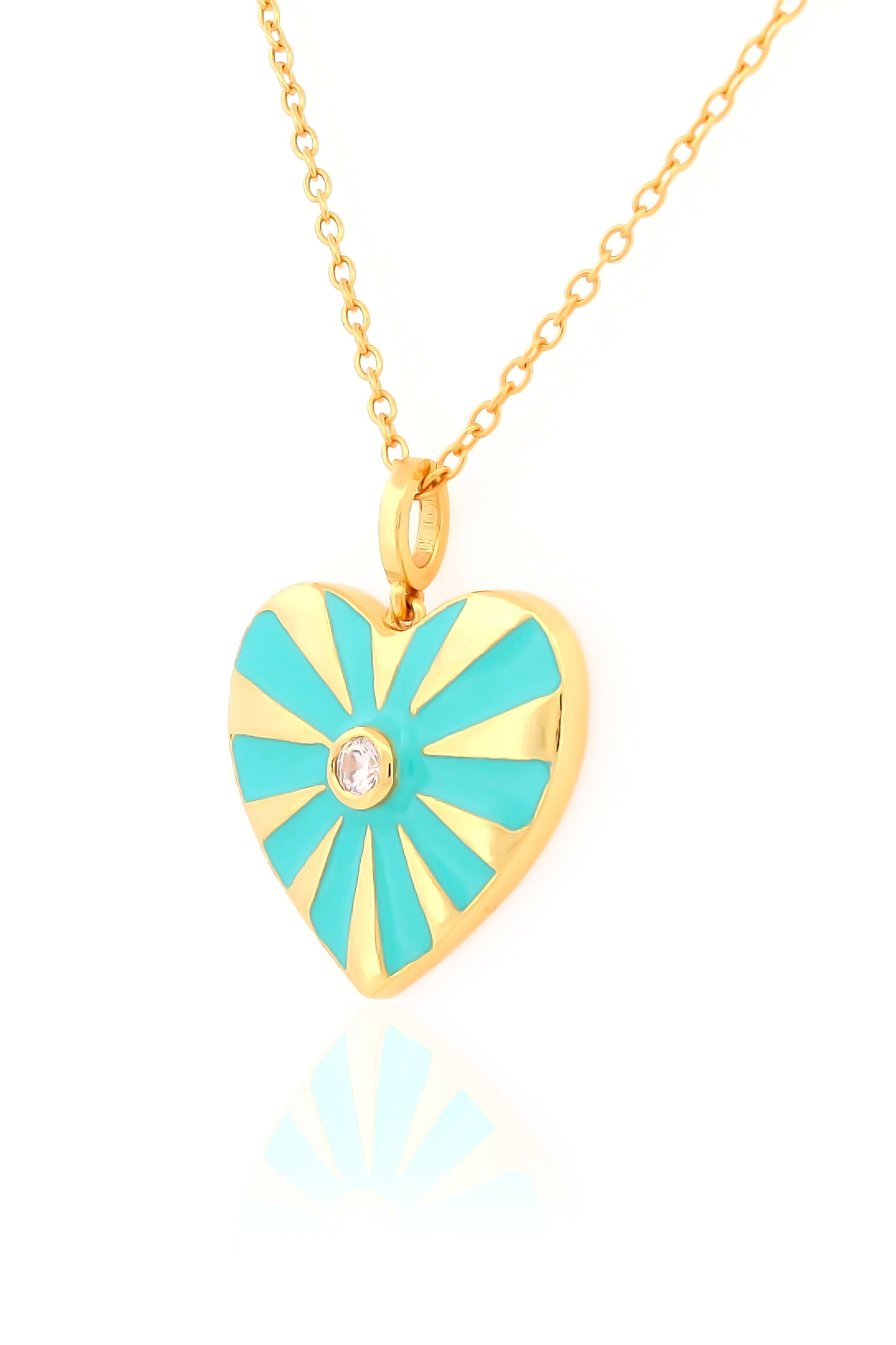 Candy Heart Pendant Necklace
