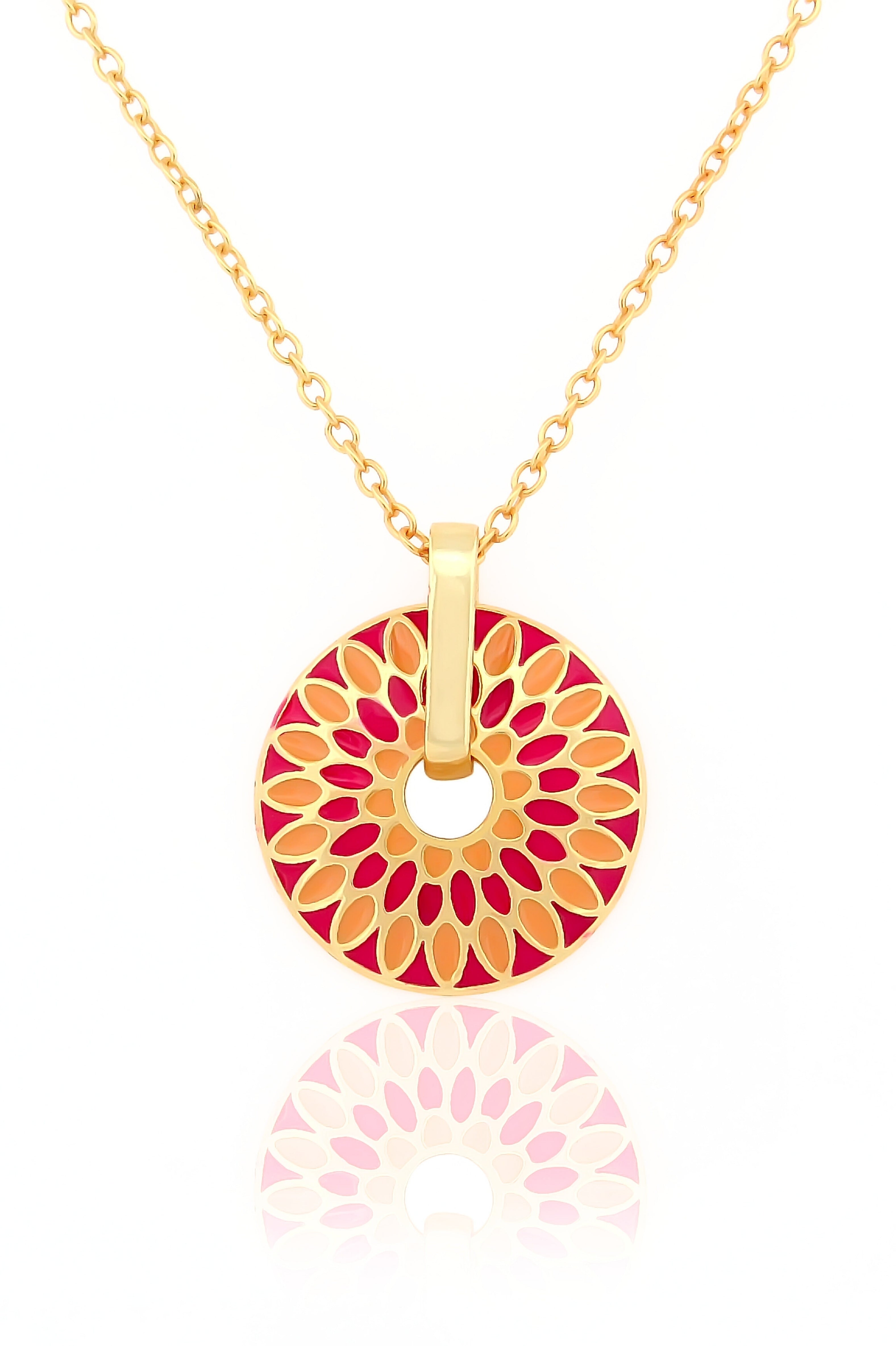 Kaleidoscope Dream Pendant Necklace