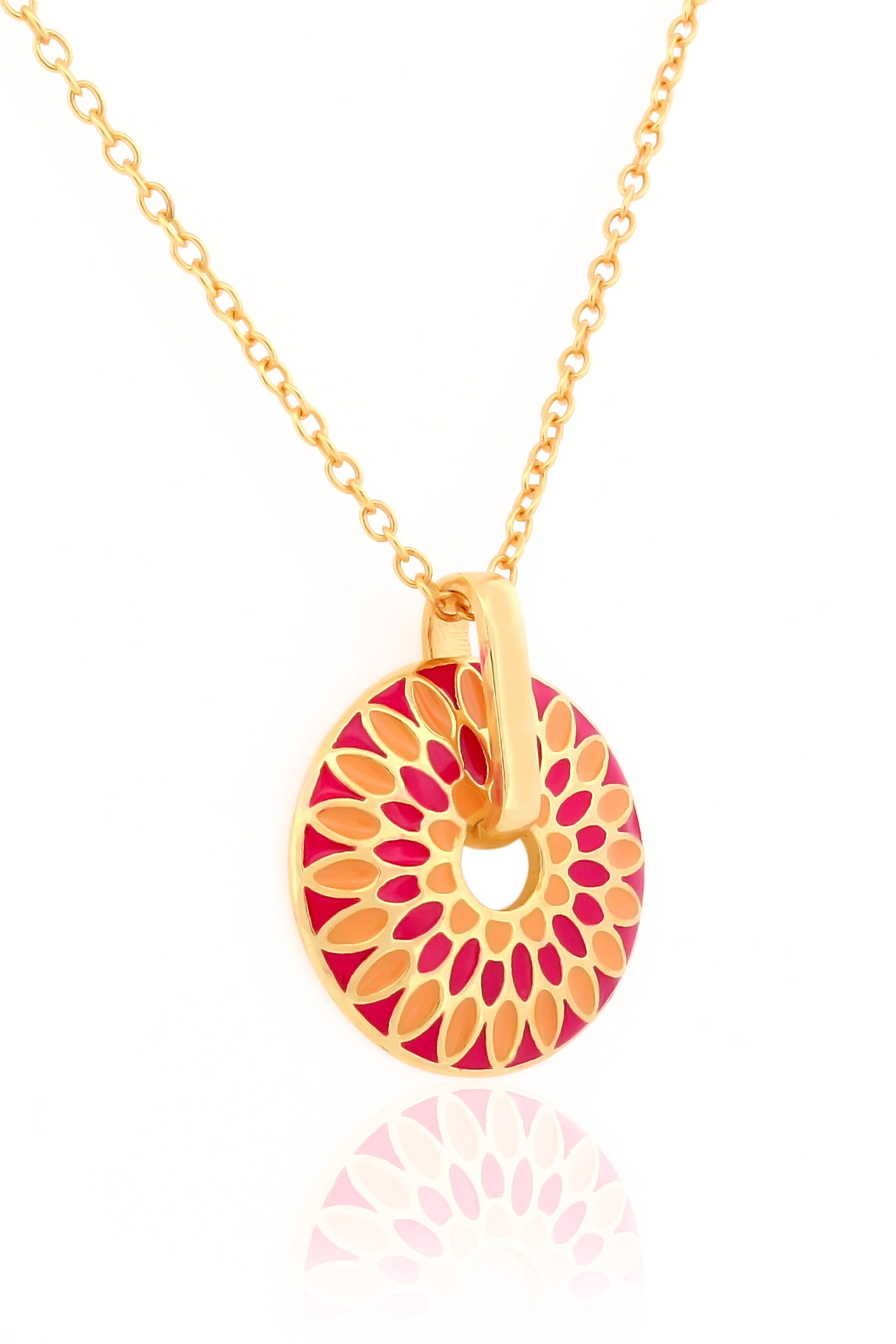 Kaleidoscope Dream Pendant Necklace