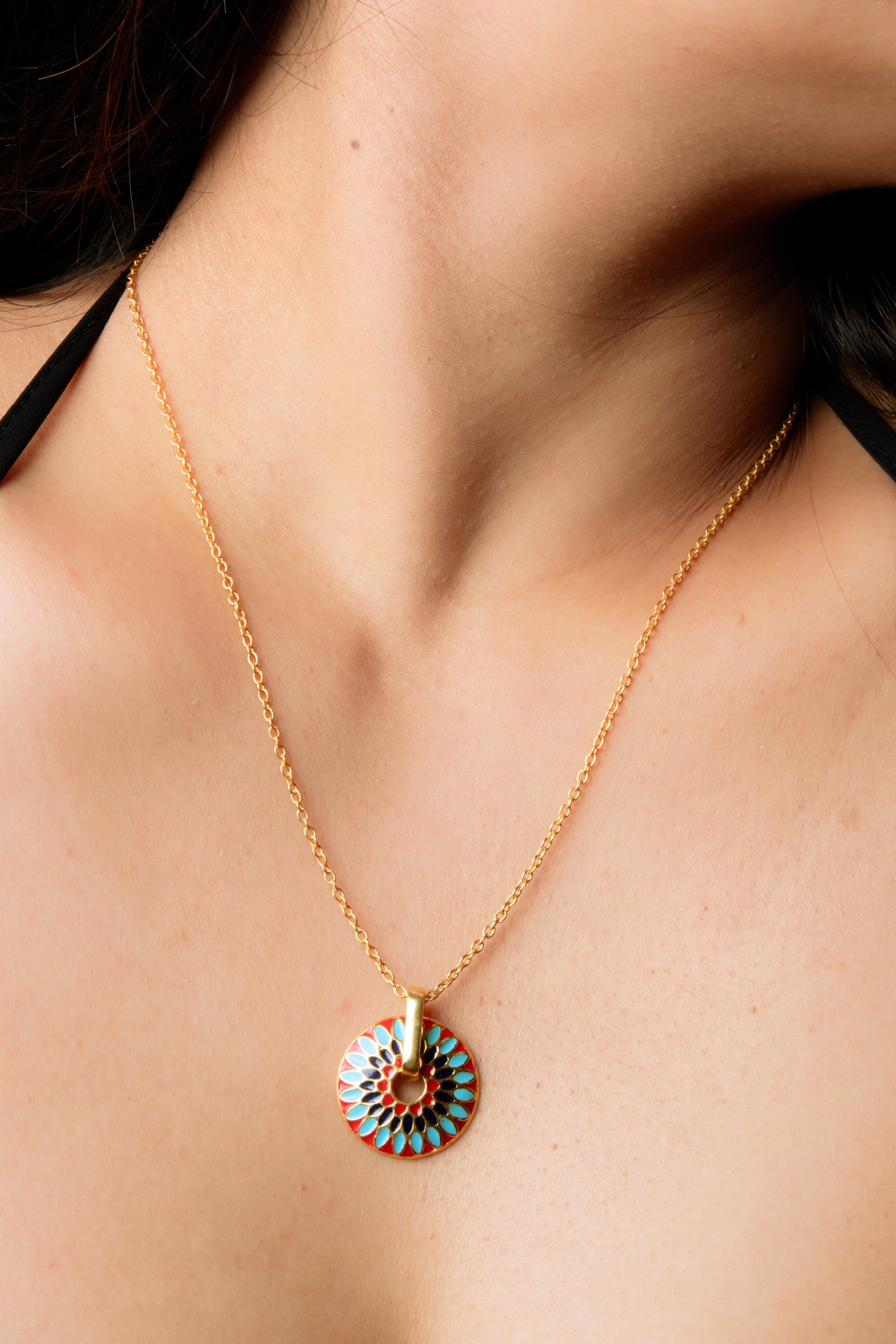 Kaleidoscope Dream Pendant Necklace